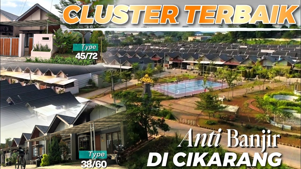 PERUMAHAN CLUSTER UNIK & TERBAIK DI CIKARANG SELATAN