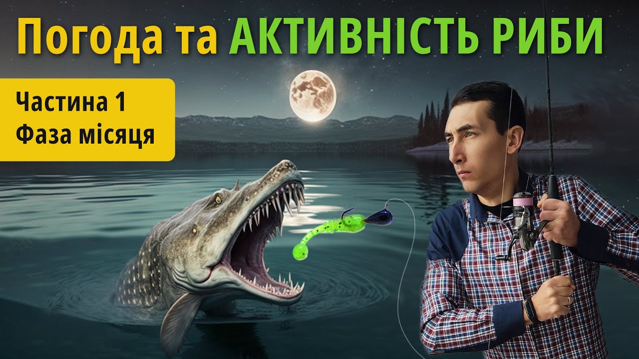 Вплив погоди на рибалку [Частина 1] 🌓