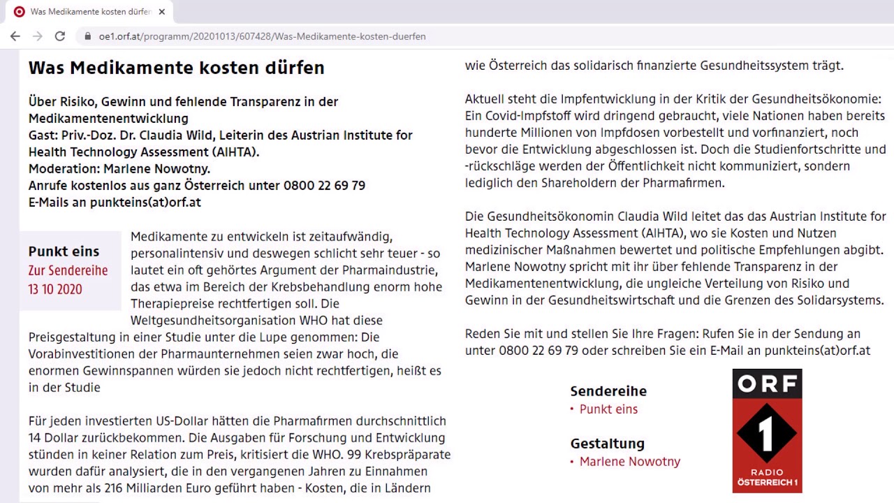 Was d&uuml;rfen Medikamente kosten?