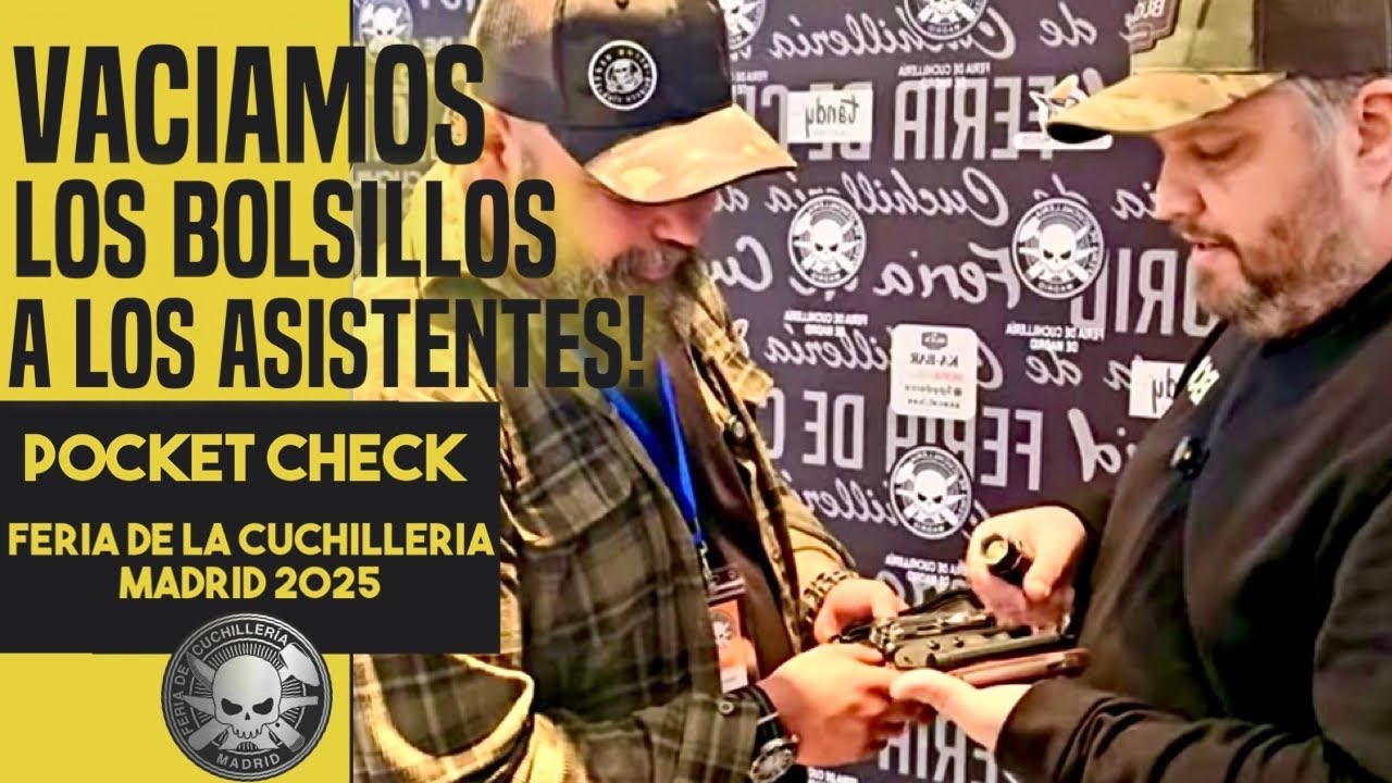 POCKET CHECK en la FERIA DE LA CUCHILLERÍA MADRID 2025. Revisión EDC4K