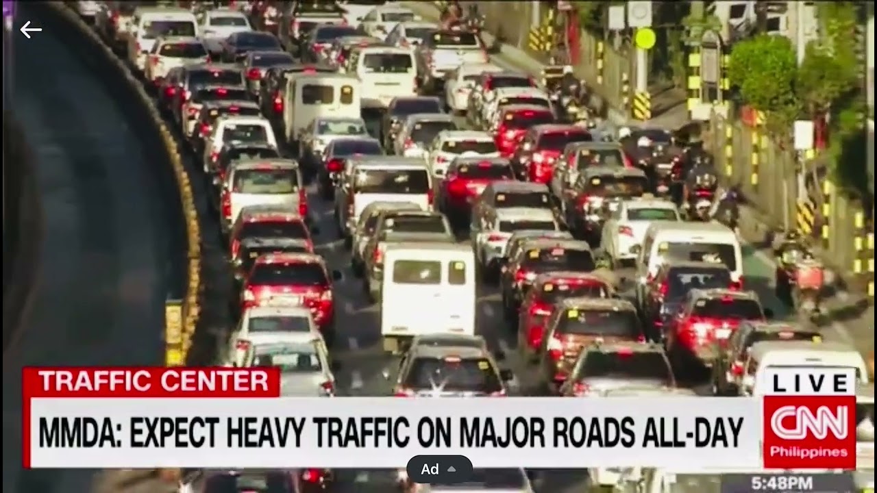 CNN PHILIPPINES, MMDA: Expect heavy traffic on major roads all day, Traffic Center