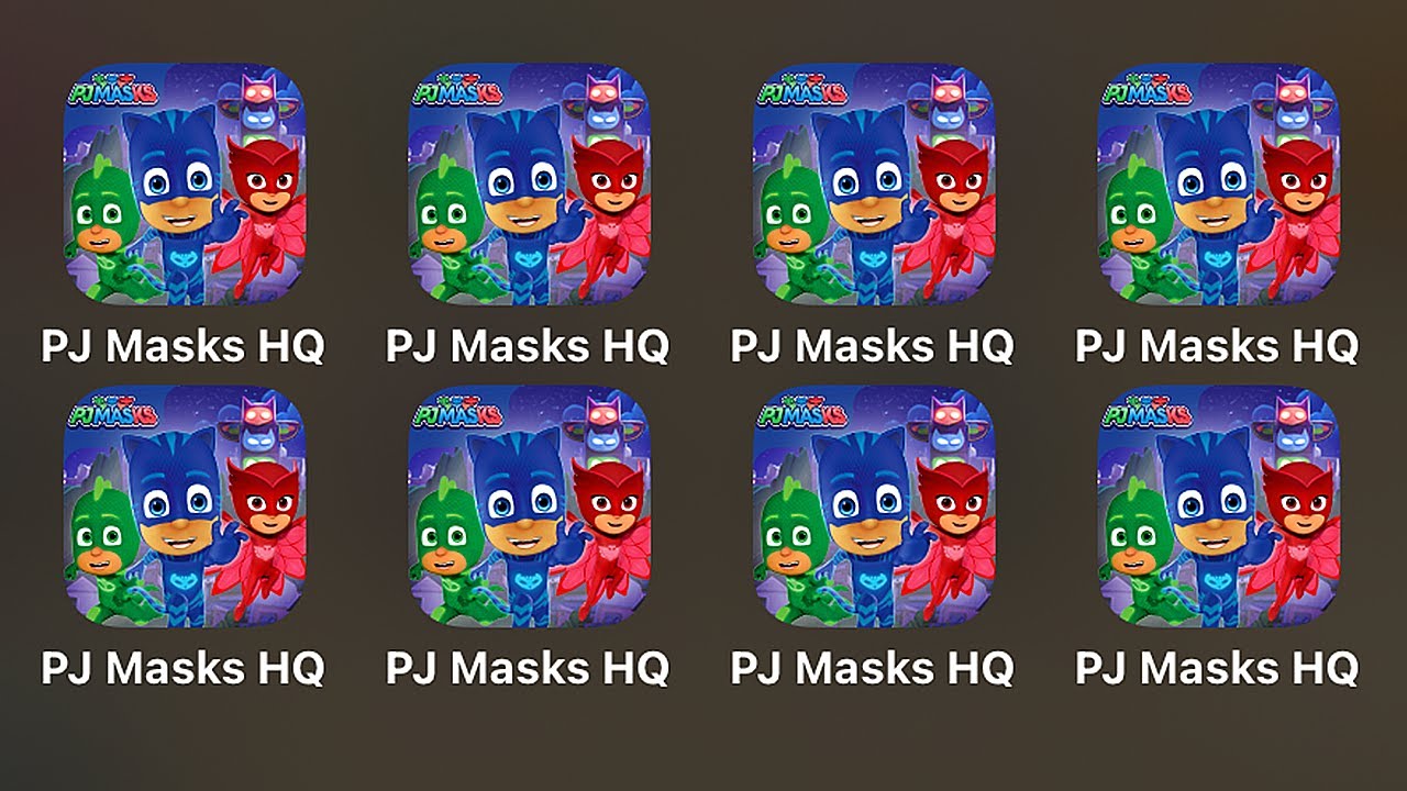 PJ Masks: HeadQuarters — обзор игры на Android, прохождение — мультяшная игра — эпизод на английс...