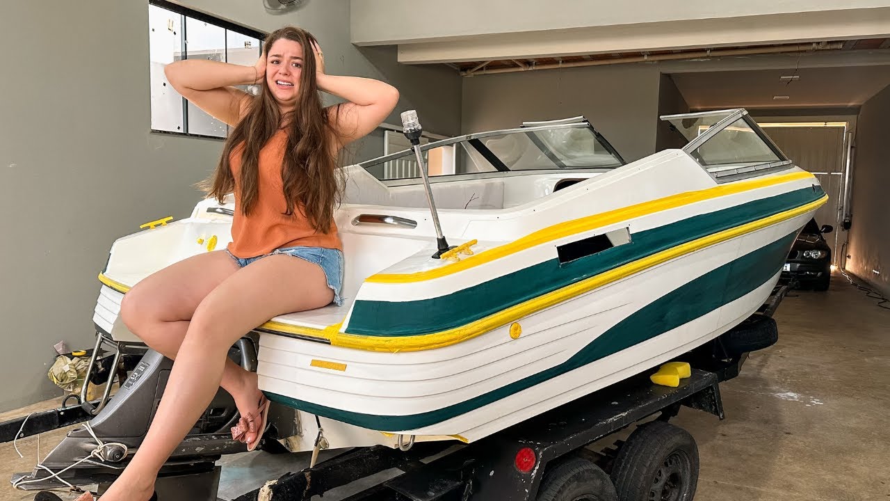 Comprei um Barco ABANDONADO para Reformar