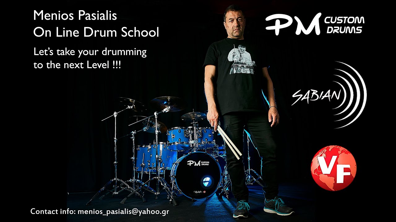Menios Pasialis Online Drum School promo video