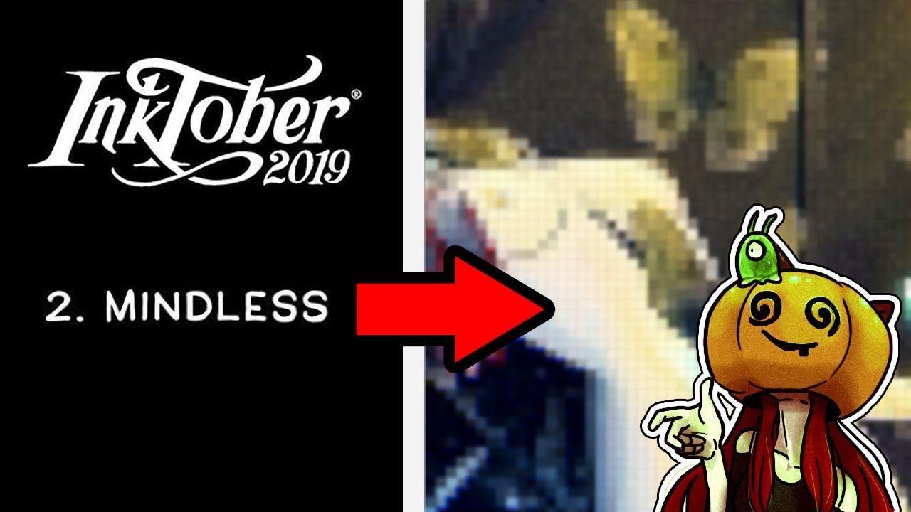 Inktober 2019 (2. Mindless) - Speedpaint