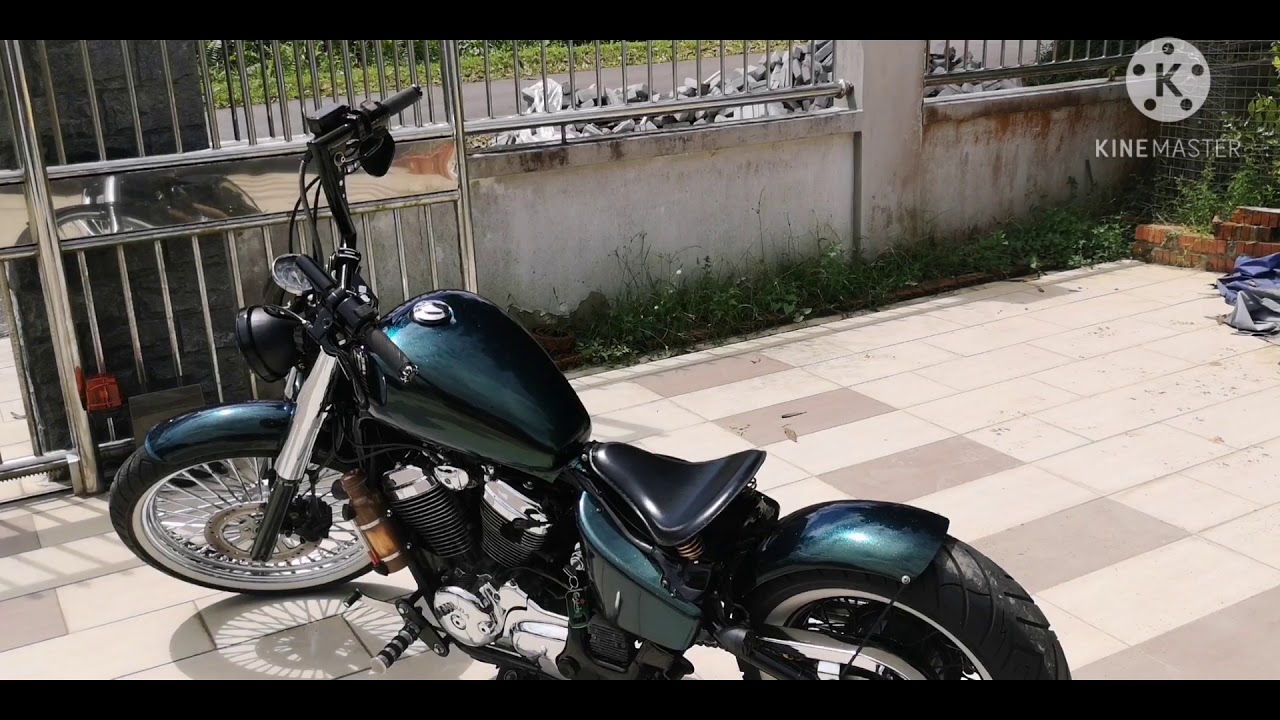 Honda Shadow Vlx600 Bobber 21 inch wheels fat spoke