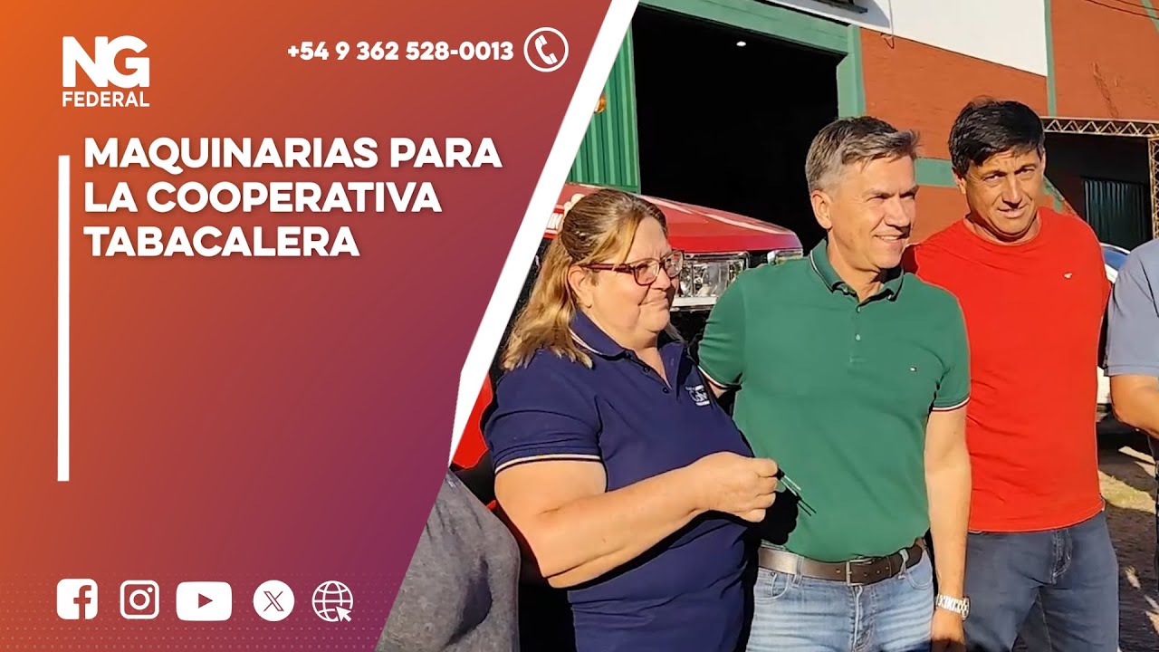 NGFEDERAL-MAQUINARIAS PARA LA COOPERATIVA TABACALERA