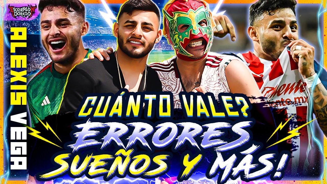 ALEXIS VEGA & Escorpión #AlVolante El 10 de Chivas y de México como nunca lo viste