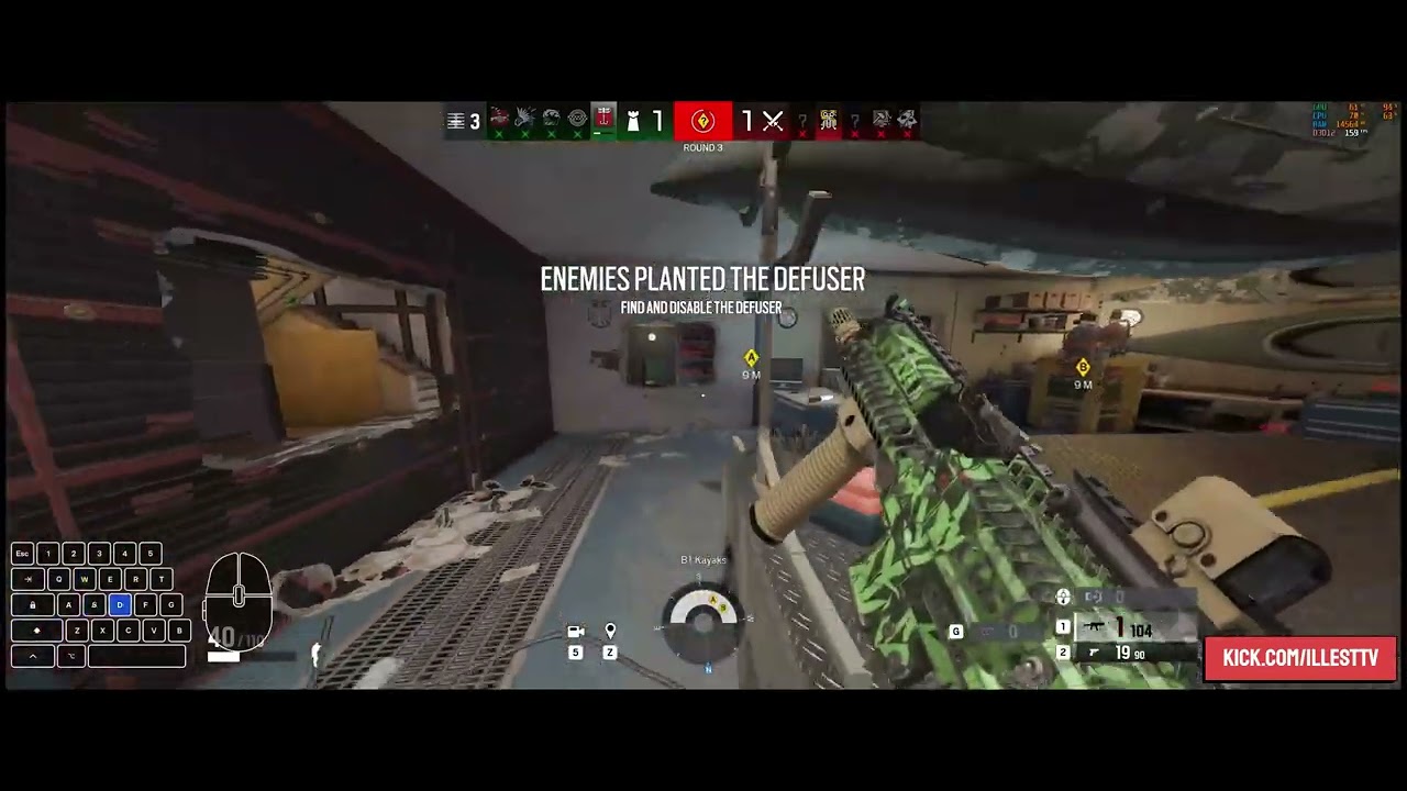 3V1 - Rank Match (Raibow Six Siege X)