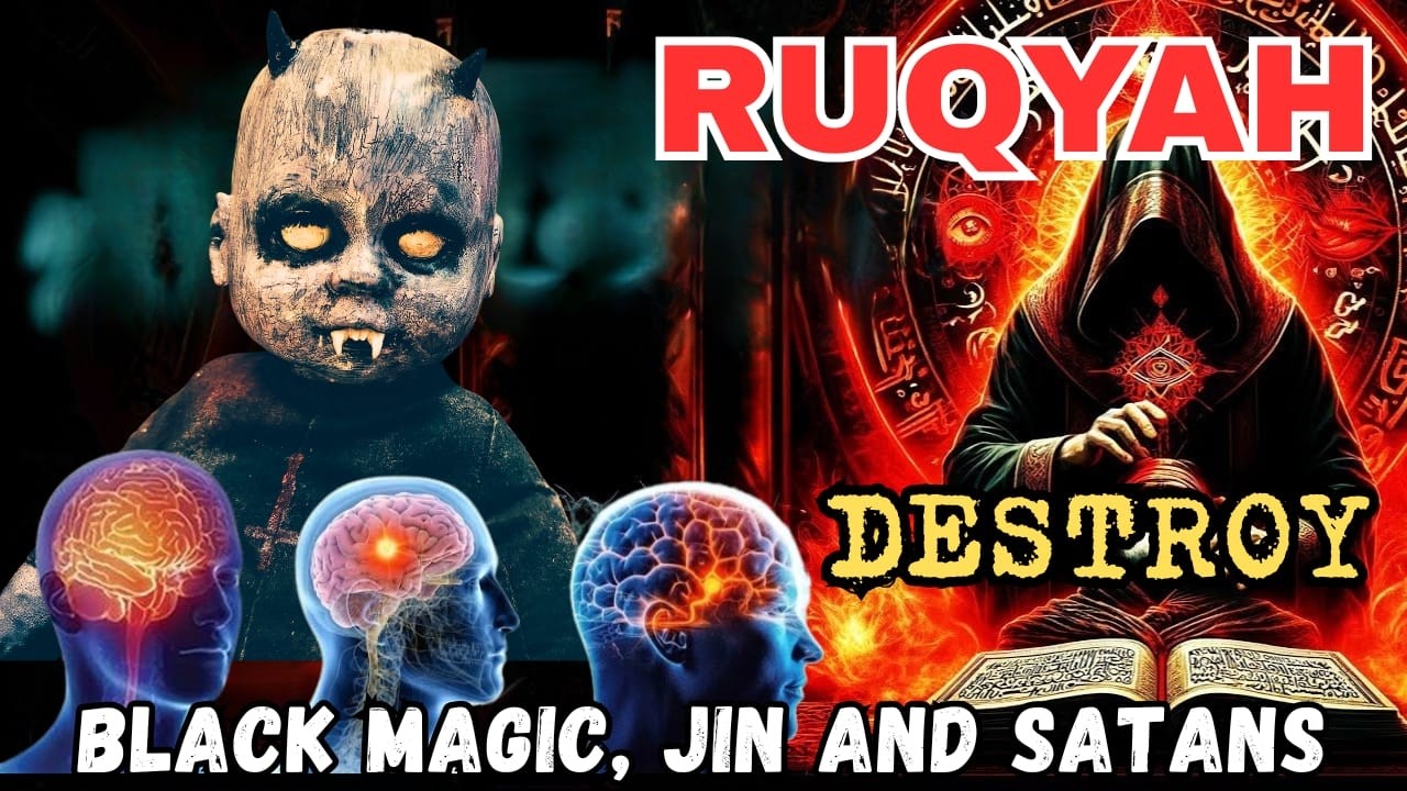SPIN RUQYAH - DESTROY JIN, MAGIC THAT LIVES IN THE ROOM, HOUSE & BODY