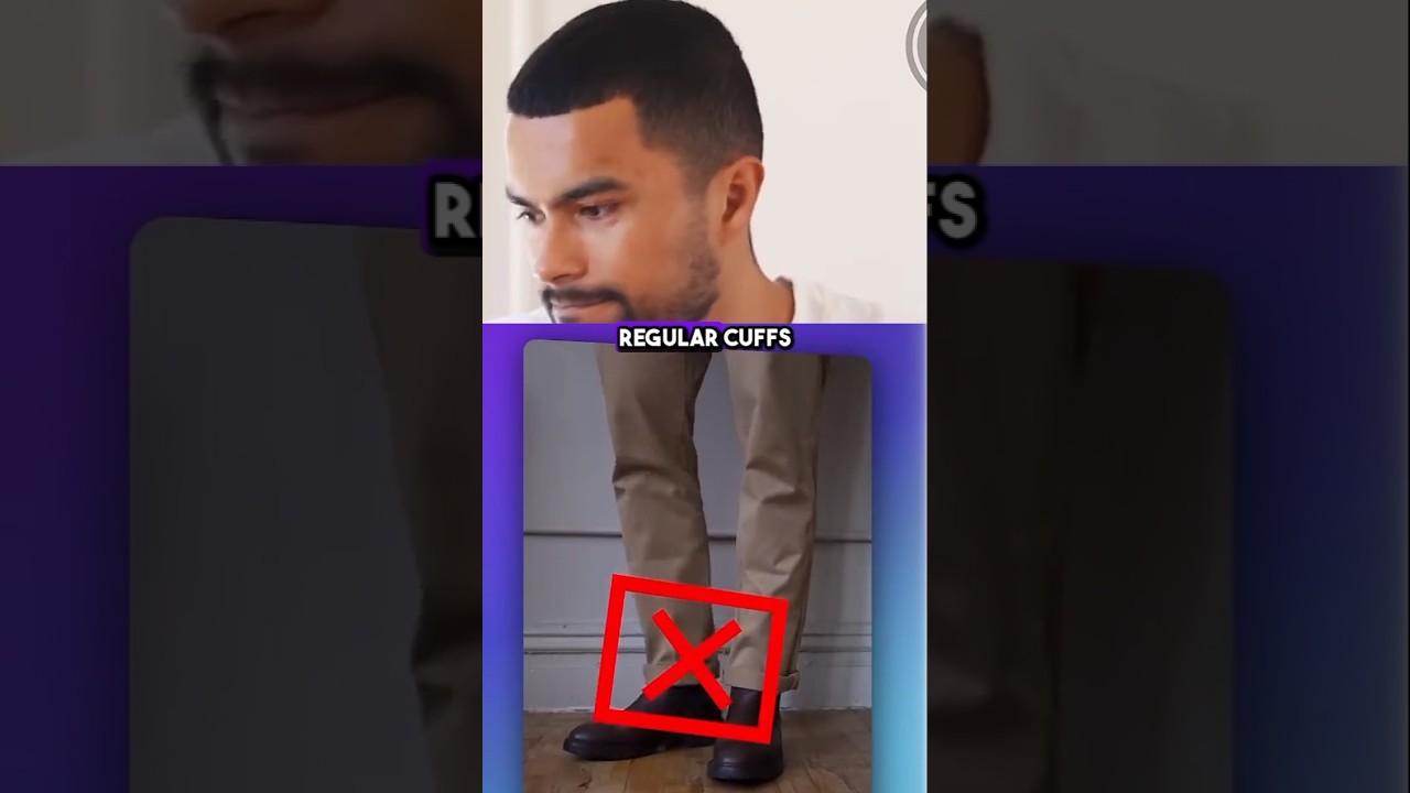Zuniga On Reverse Pants Cuff Hack.