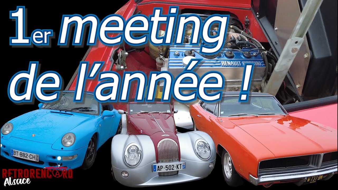 Rassemblement de voiture ancienne en Alsace - 2024