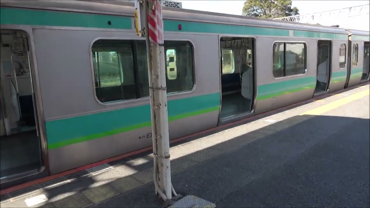 【前面展望動画】JR成田線･常磐線　E231系　成田→我孫子→上野