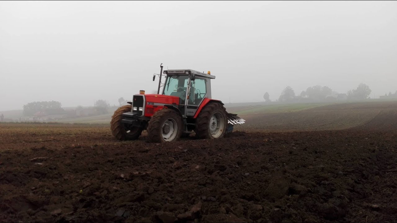 Jesienna Orka 2017 Massey Ferguson 3115 & Rabewerk 4x45