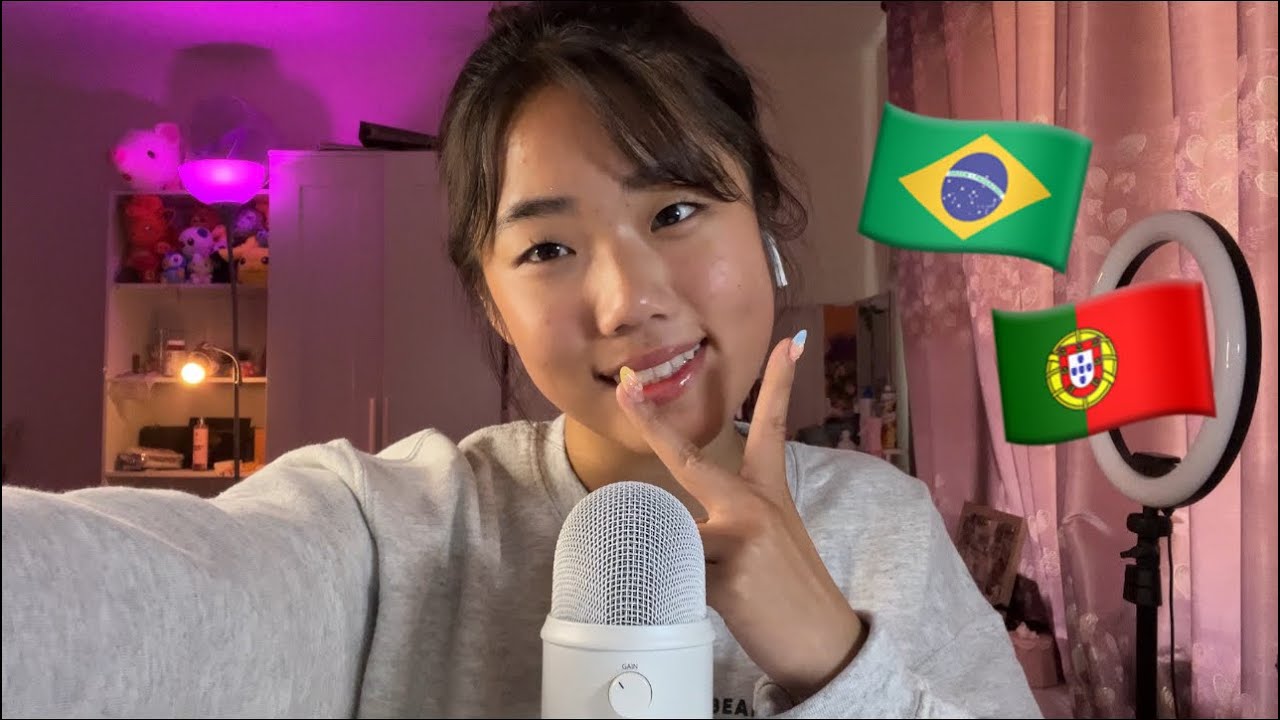 ASMR in Portuguese 🇧🇷🇵🇹✨