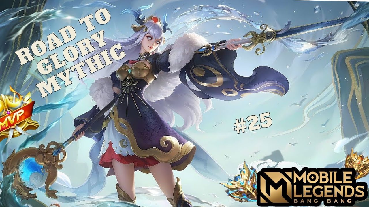 ROAD TO GLORY MYTHIC #25 || ODETTE MOBILE LEGENDS BANG BANG