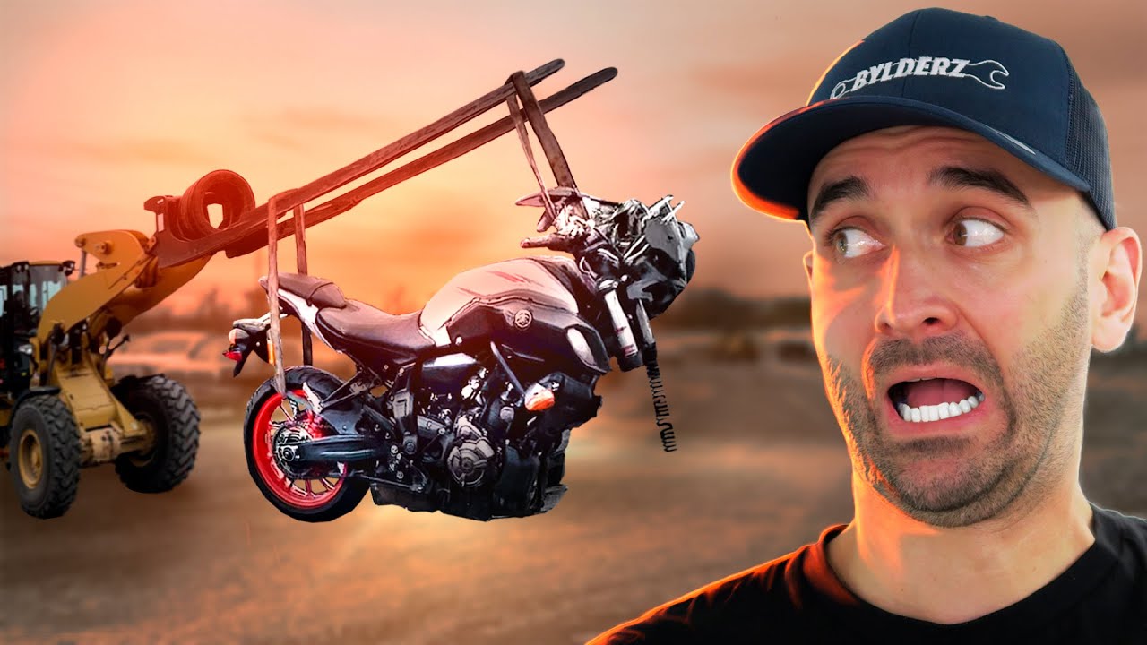 J'ai Acheté Une YAMAHA MT-07 Accidentée (et puis une deuxième)