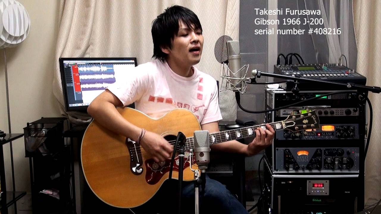 Someday Nickelback 古澤剛 Gibson 1966 J-200 Takeshi Furusawa ギブソン J200