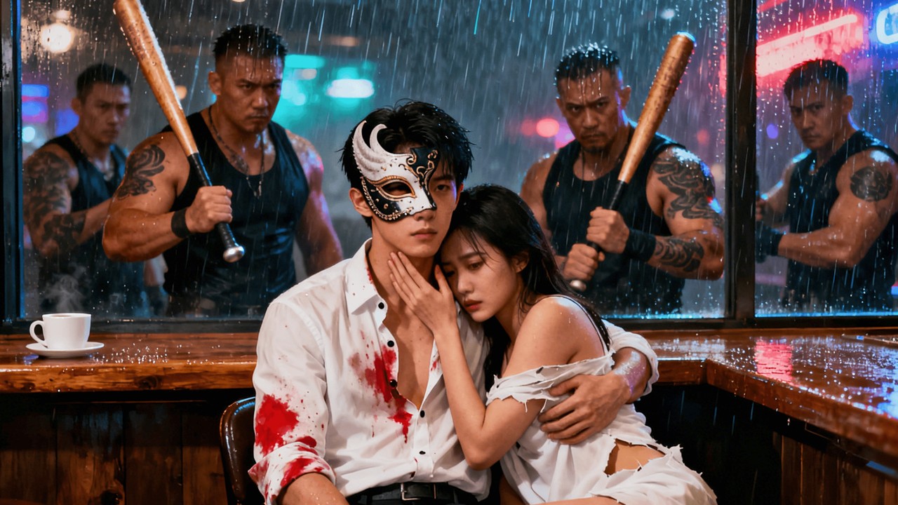 Золушка похищена; маскированный мужчина спасает её—это наследник CEO, с которым обручена