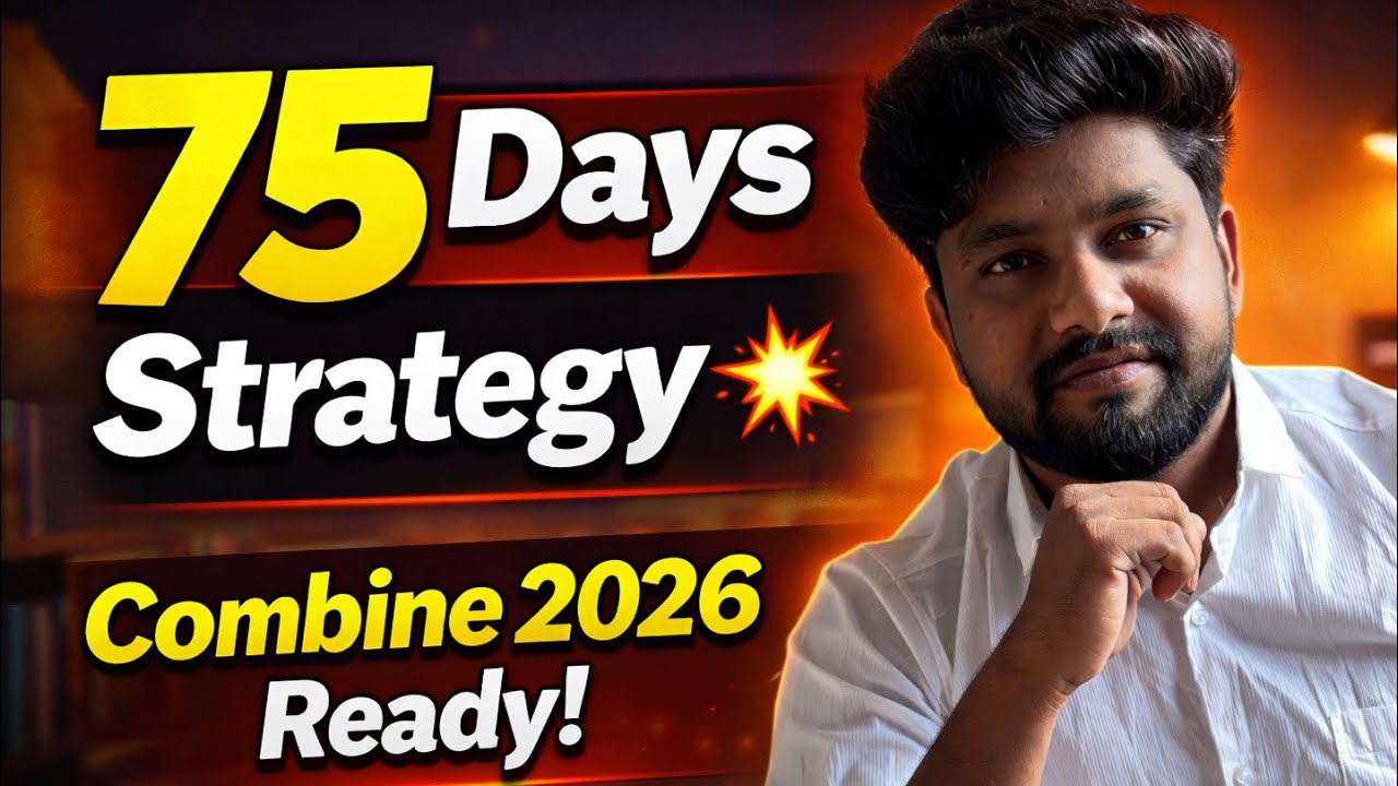 &ldquo;MPSC Combine 2026 | 75 Days Strategy 🔥 Full Study Plan + PYQ&rdquo;