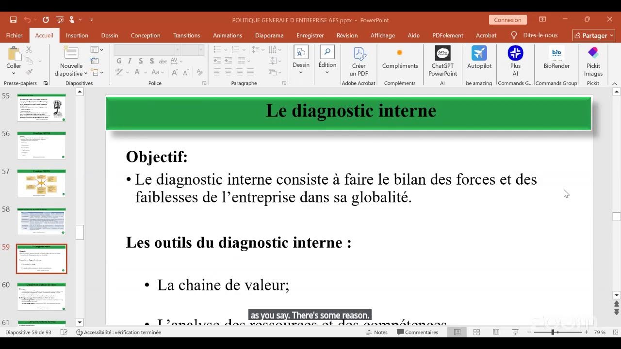 CMP12S2 AES 02-Politique générale d'entreprise