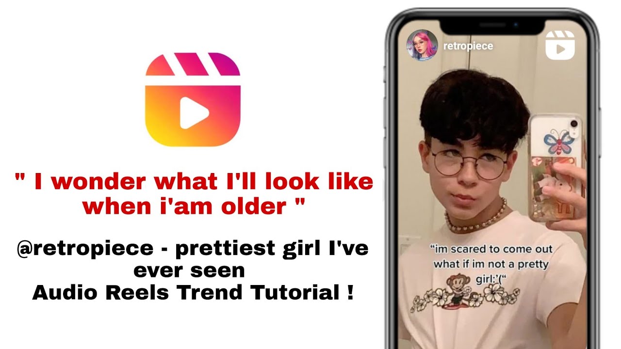 I wonder what I'll look like when i'm older @retropiece prettiest girl I've ever seen Reels tutorial