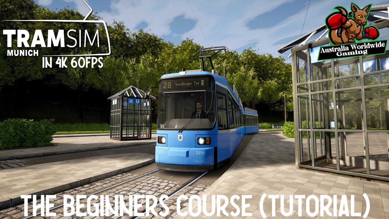 Tramsim Munich IN 4K : The Beginners Course (Tutorial)