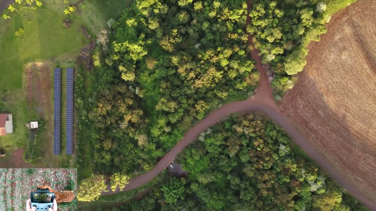 Full drone fly experience, with close rain at the end!!