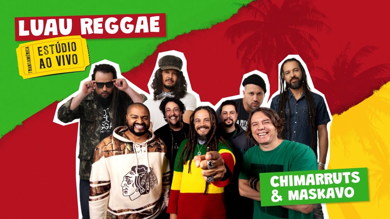 Estúdio Ao Vivo Transamérica - Chimarruts e MASKAVO 18/01/2024