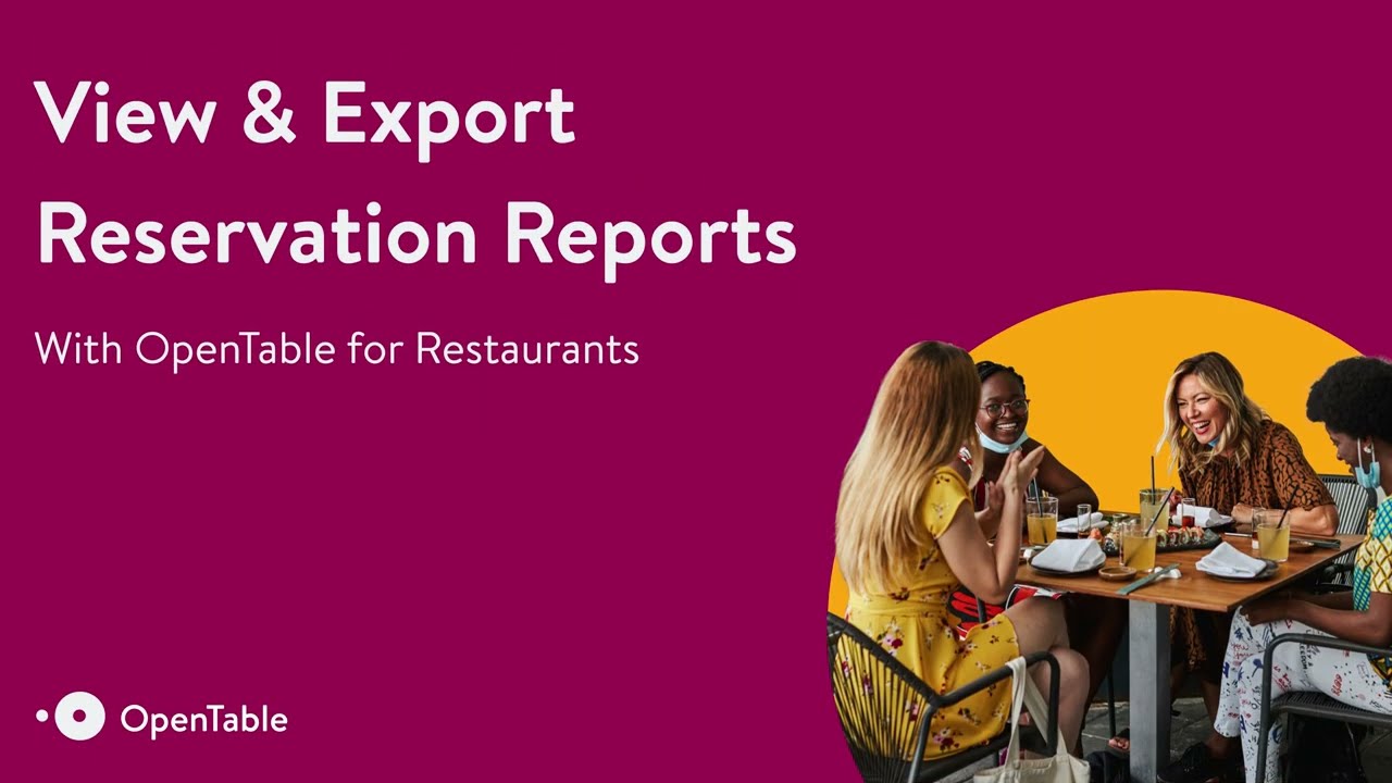 View and Export Reservation Reports
