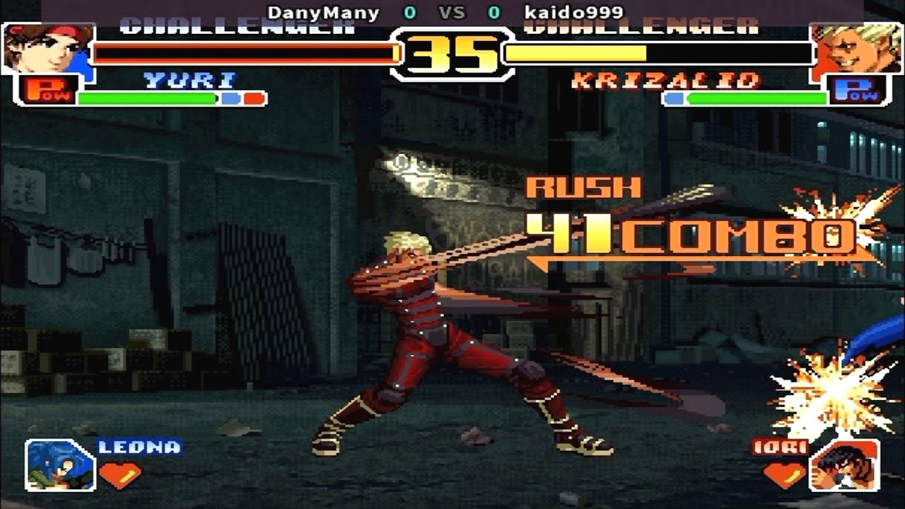 KOF 99 - Evolution Ultra Remix [Hack] - DanyMany vs kaido999