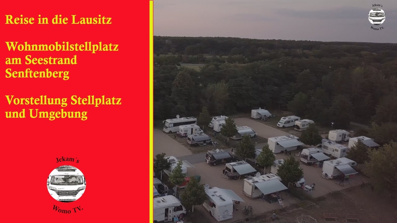 Wir nehmen Euch mit nach Senftenberg- Wohnmobil Stellplatz Senftenberg- Echter Geheimtipp