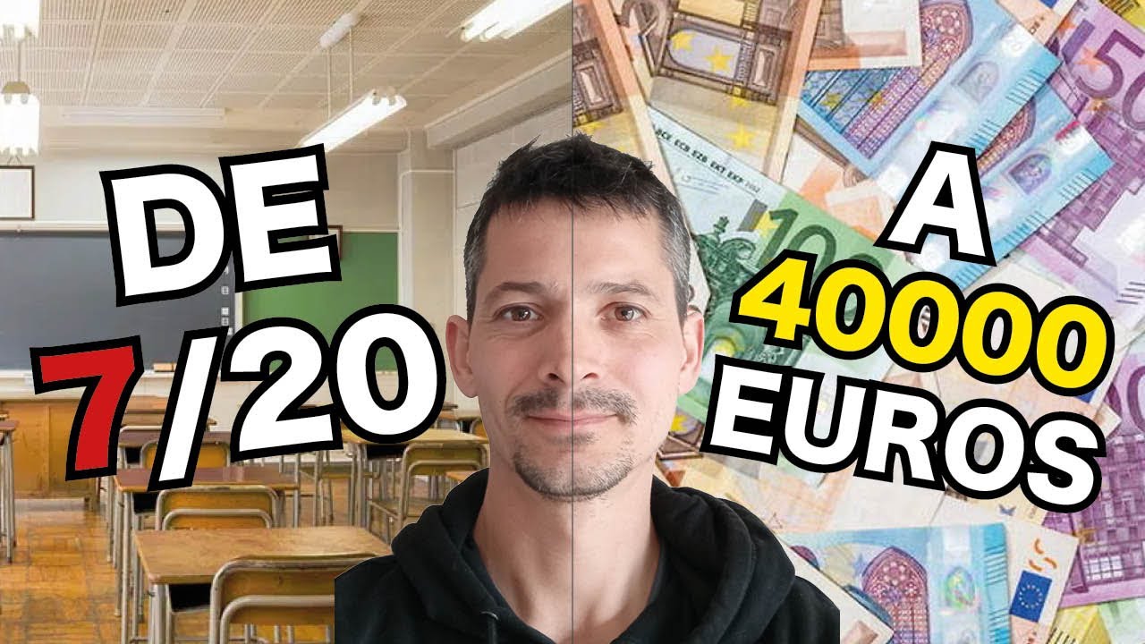 De 7 de moyenne à 40 000€ NET par an