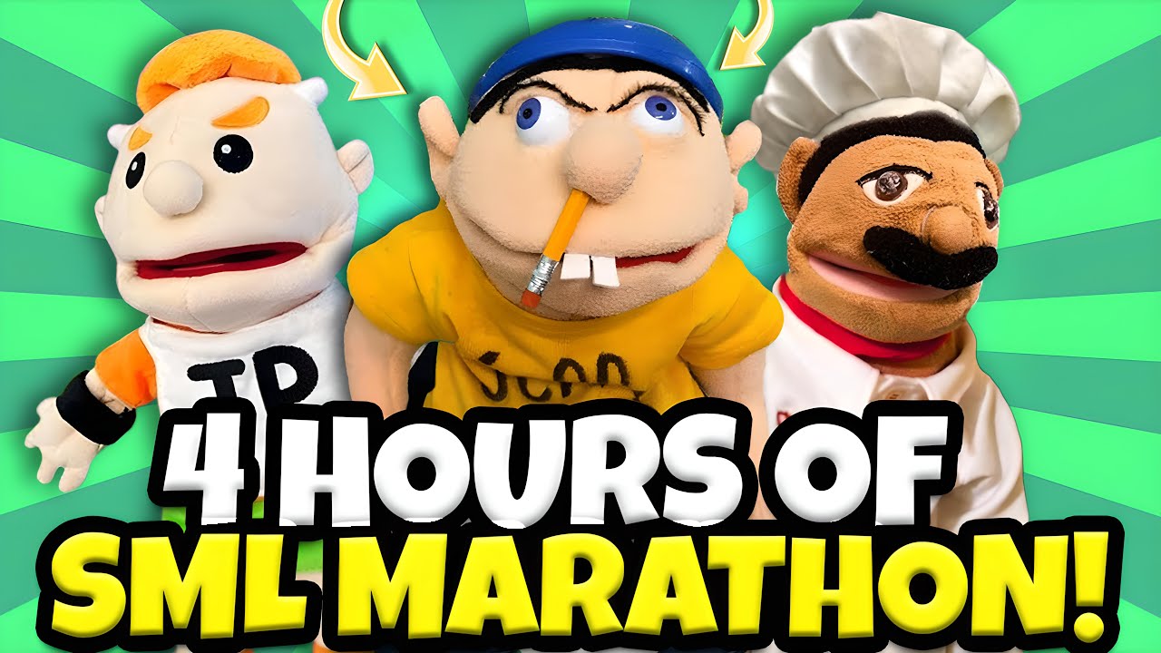 *4 HOURS* OF SML MARATHON! (FUNNIEST JEFFY VIDEOS)