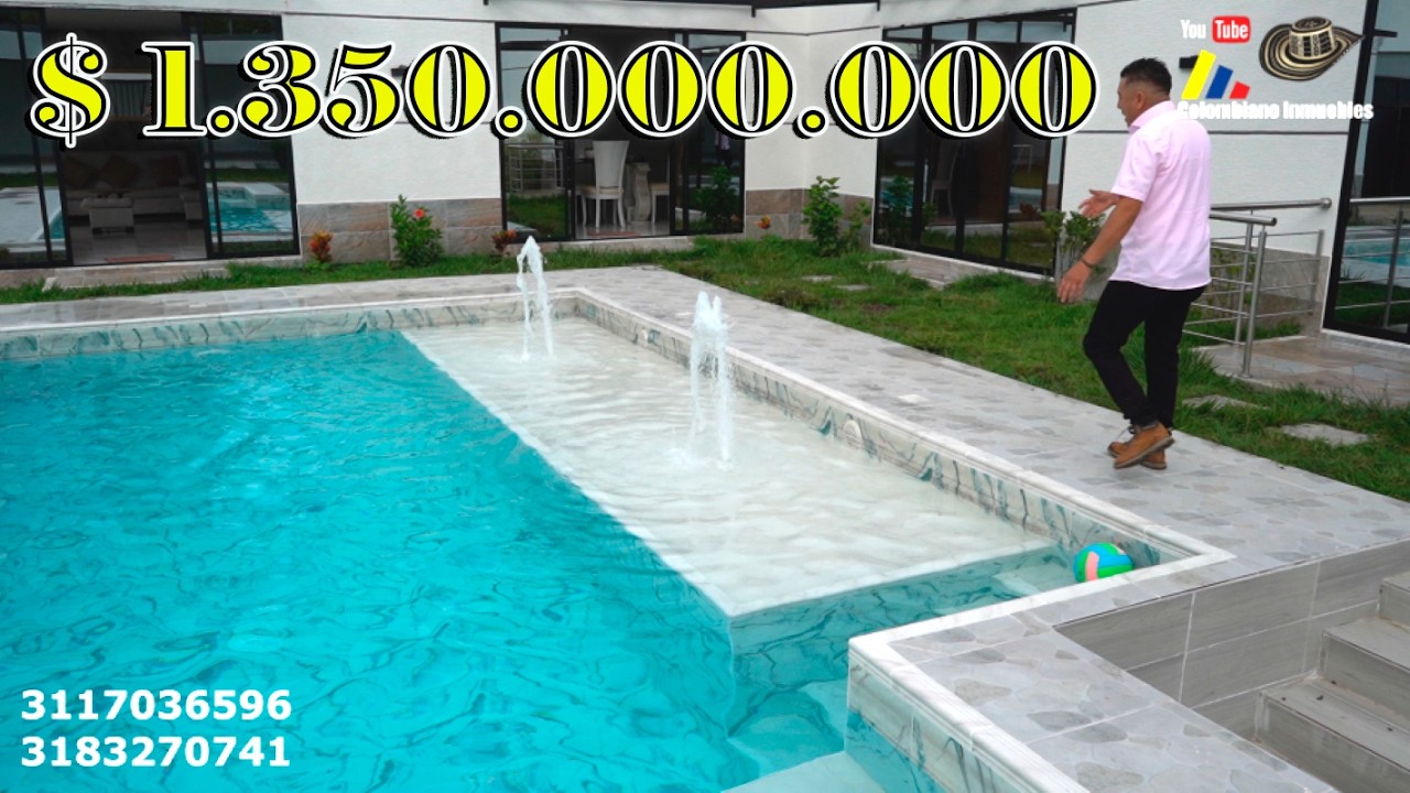 Casa de lujo en lote independiente con hermosa piscina. 3117036596