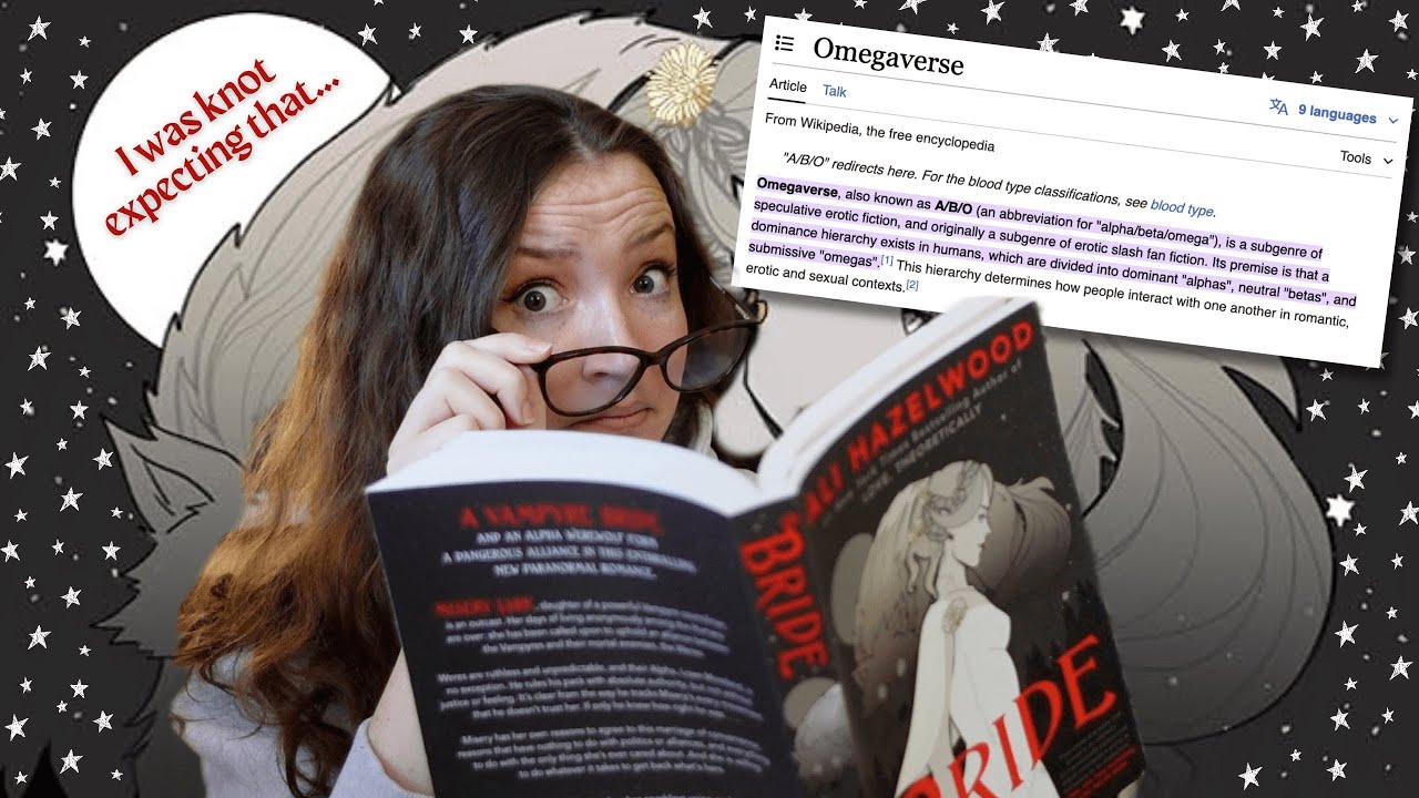 I read Bride by Ali Hazelwood and learned some things... *reading vlog*