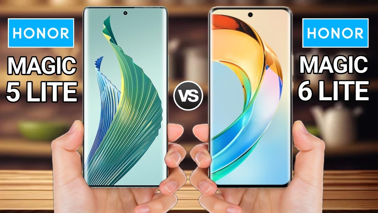 Honor Magic 5 Lite 5g vs Honor Magic 6 Lite 5g