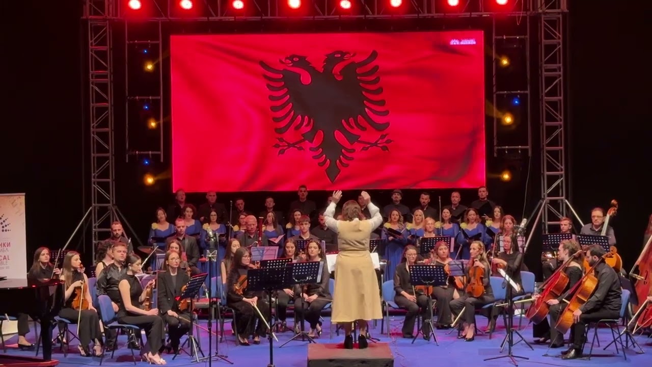 ANSAMBLI MUZIKOR - Porsi fleta e Ejllit t'Zotit / HYMNI I FLAMURIT