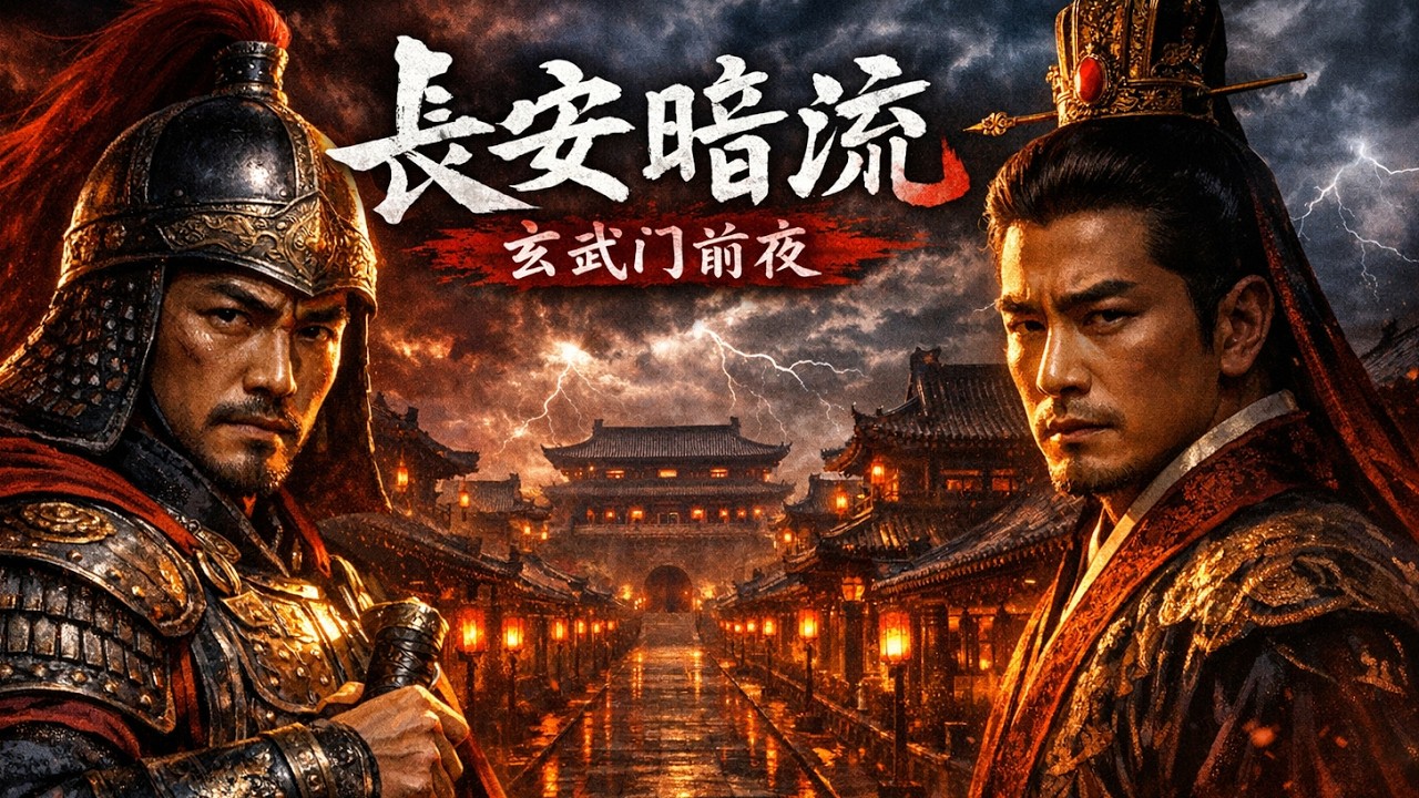 《大梦长安三百年》第四季：长安暗流 | 玄武门前夜的四年夺嫡死局 (621-625完整版)毒酒、暗杀与政治清洗！李世民如何被亲爹和亲哥逼成光杆司令？皇帝的一张“空头支票”，逼出了史上最血腥的政变！