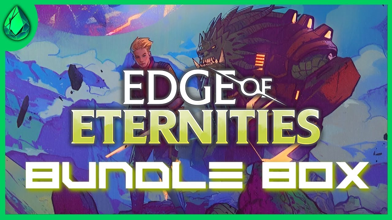 MTG: Edge Of Eternities | Opening the bundle box  | 9 Play booster packs