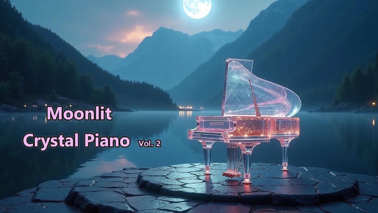 Moonlit Crystal Piano Vol.2 (60 min)