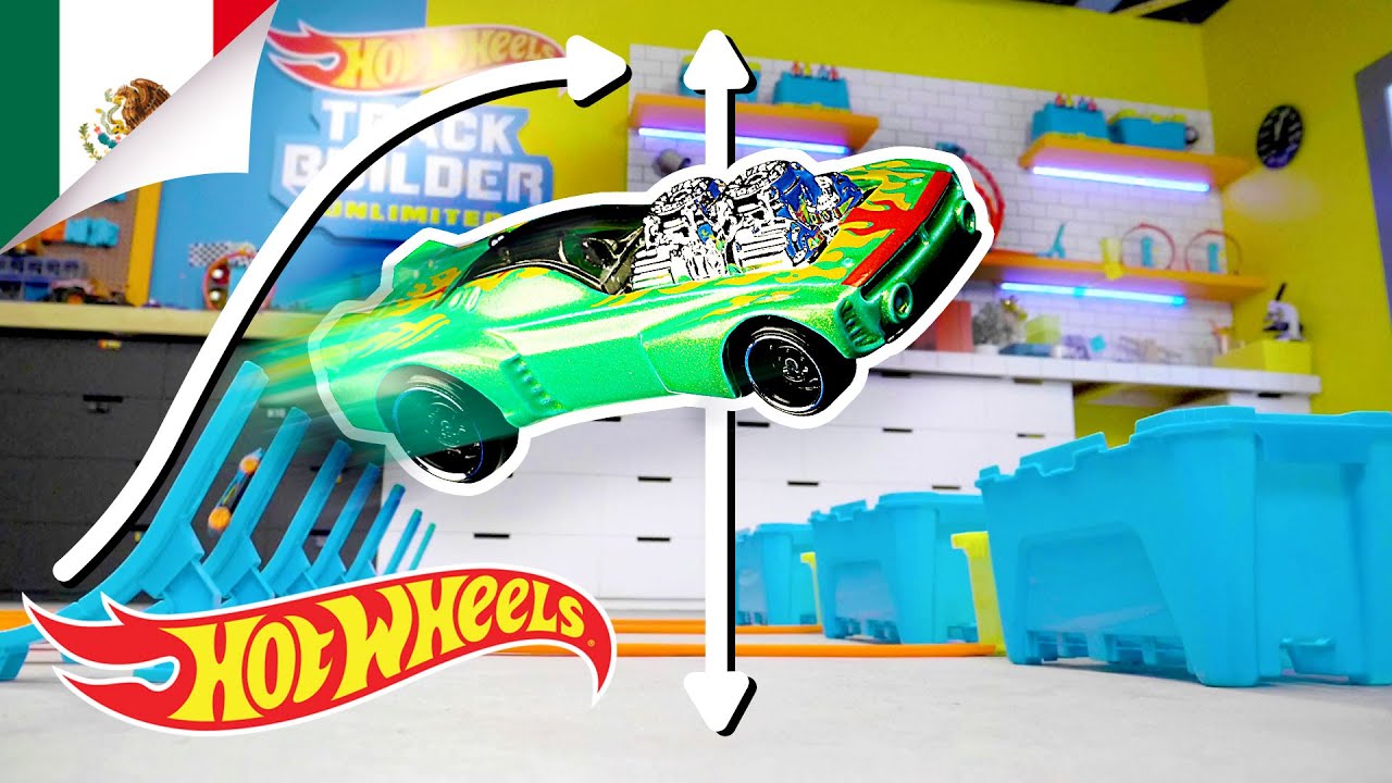 ¿Qué tan lejos puede volar un Hot Wheels? | Labs Unlimited | Hot Wheels Español