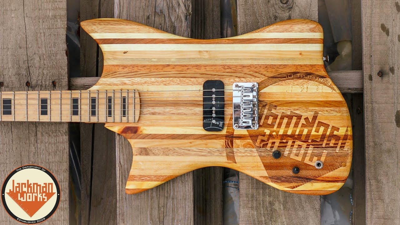 Pallet Wood Guitar - Making a Guitar with Tim Sway