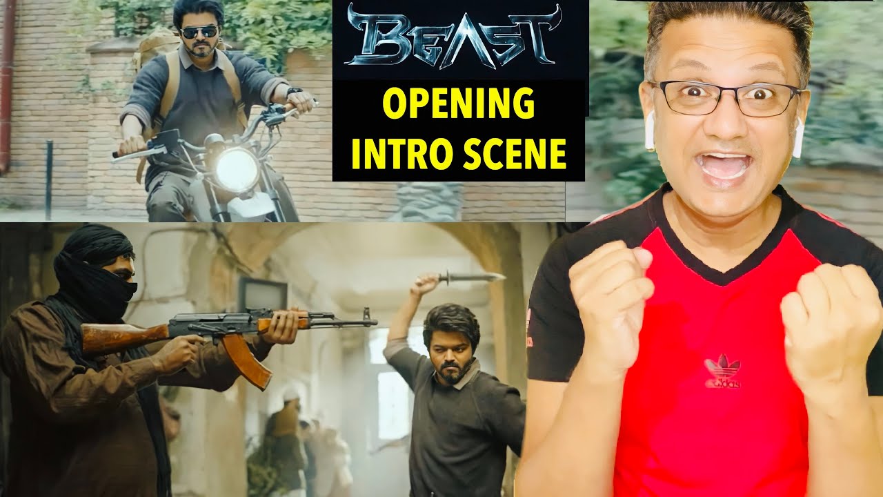 BEAST Opening Introduction Scene Reaction | Beast Action Scene | Thalapathy Vijay | Tamil Movie