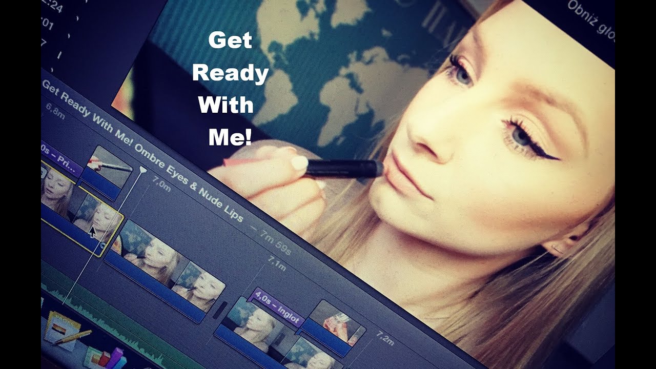 GET READY WITH ME ➤ Ombre Eyes & Nude Lips ♥︎♥︎♥︎
