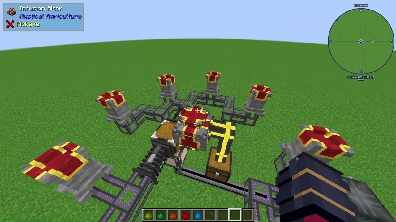 How to Automate Mystical Agriculture's Infusion alter with Applied Energistics 2