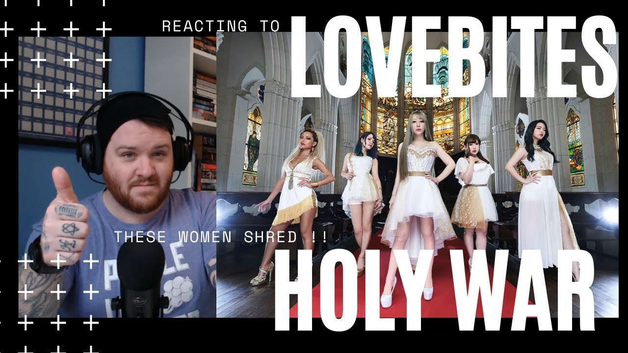 THESE WOMEN CAN SHRED AND GO HARD !! FIRST TIME HEARING - LOVEBITES - HOLY WAR [REACTION]