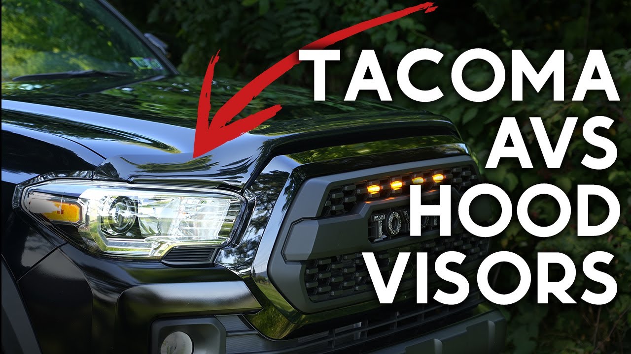 Tacoma AVS Hood Deflector Install And Comparison | 2016-2023 | Yota X
