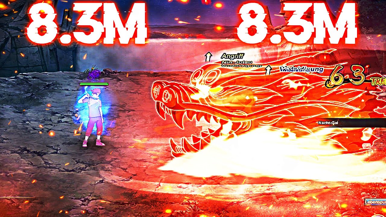 Space-Time [🇩🇪] Quarter Finals: 8,3M VS 8,3M | Naruto Online