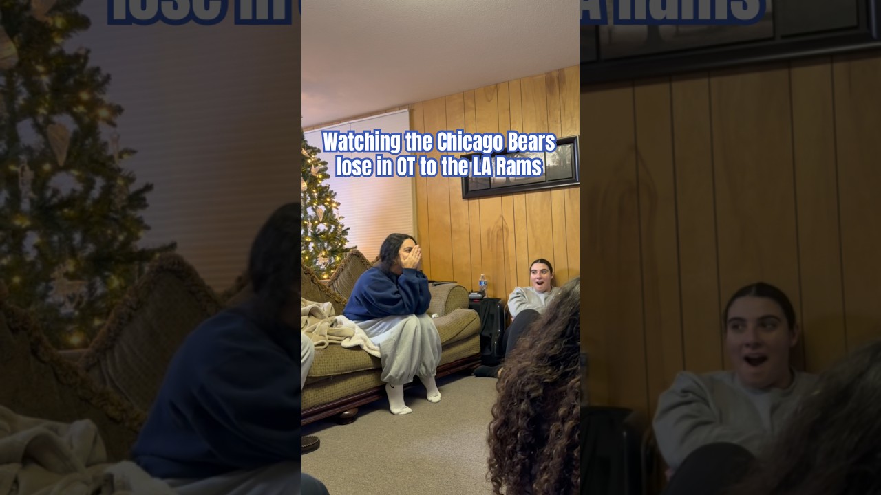 Emotions watching the Chicago Bears lose to the LA Rams 